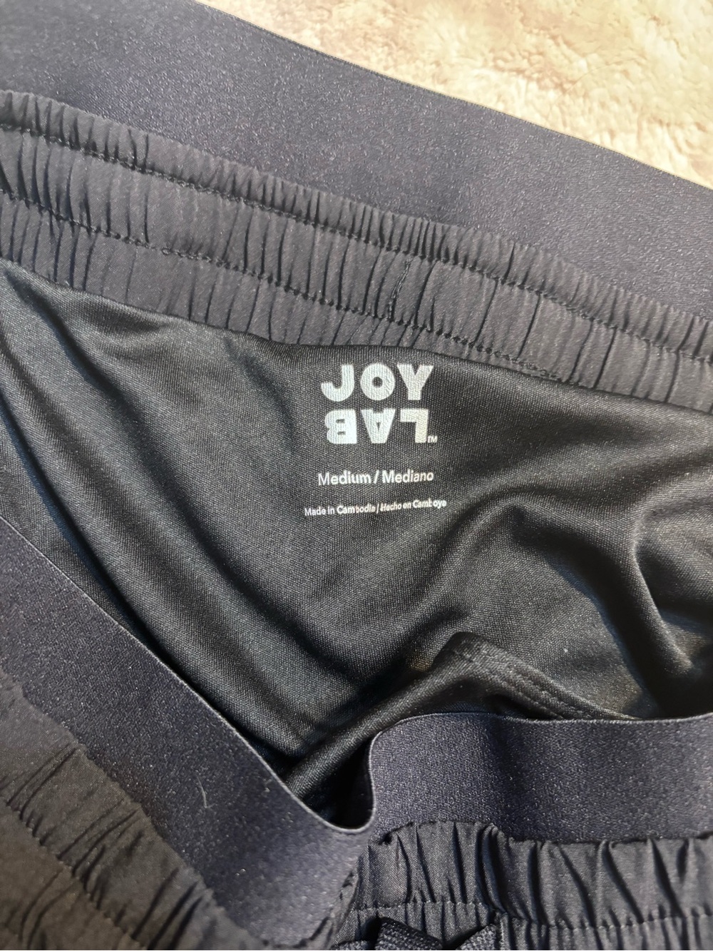 JoyLab Black Athletic Shorts with Side Pleats - Picture 8 of 11